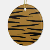 Dierlijke printversier keramisch ornament (Links)