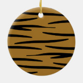 Dierlijke printversier keramisch ornament (Achterkant)