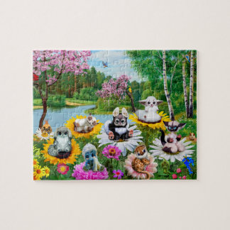 Dierlijke puzzel voor puzzels voor kinderen