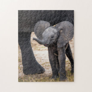 Dierlijke puzzels Elephant Pho
