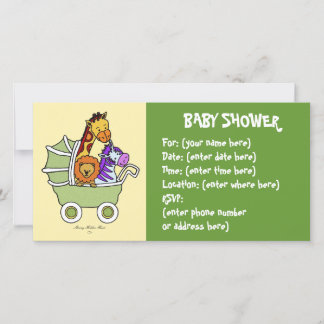 Dierlijke rondgang 5 Baby shower