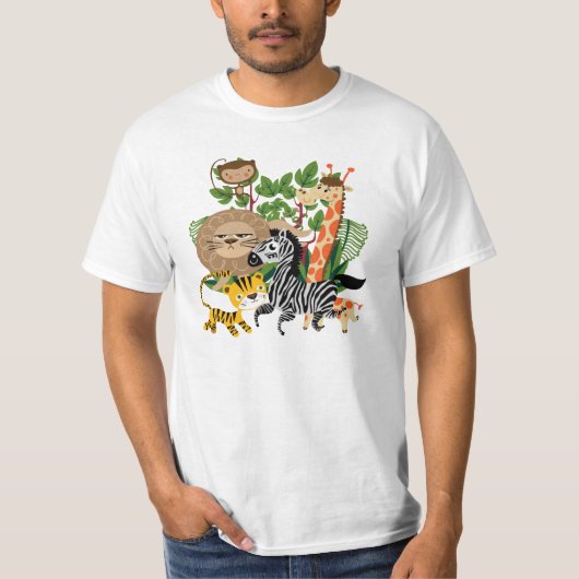 Dierlijke Safari T-shirt (Voorkant)