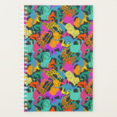 Dierlijke Silhouettes Patroon Planner (Voorkant)