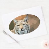 Dierlijke Sticker - Lynx (Envelop)