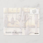Dierlijke vallen in Alaska Briefkaart (Achterkant)