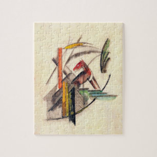 Dierlijke van Franz Marc, expressionistische kuns Legpuzzel