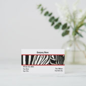 Dierlijke Visitekaartjes (Staand voorkant)