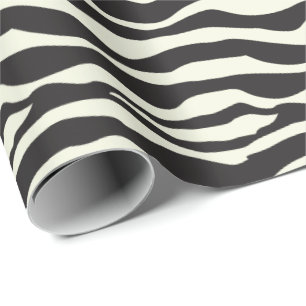 Dierlijke Zebra Cadeaupapier