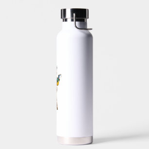 Dierlijke zonnebril giraffe met zonnebril waterfles