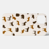 Dierpatroon 1 Case-Mate iPhone case (Achterkant (horizontaal))