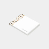 Dierpatroon 1 post-it® notes (Schuin)