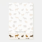 Dierpatroon 1 post-it® notes (Voorkant)