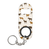 Dierpatroon 1 sleutelhanger flessenopener (Voorkant)