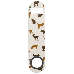 Dierpatroon 1 speed flessenopener