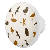 Dierpatroon 2 keramische knop (Rechts)