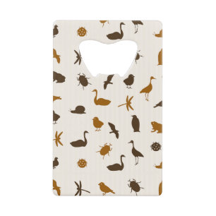Dierpatroon 2 kredietkaart flessenopener