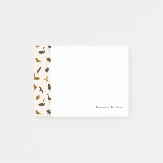 Dierpatroon 2 post-it® notes (Voorkant)