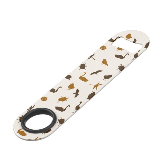 Dierpatroon 2 speed flessenopener (Achterkant Gekanteld)