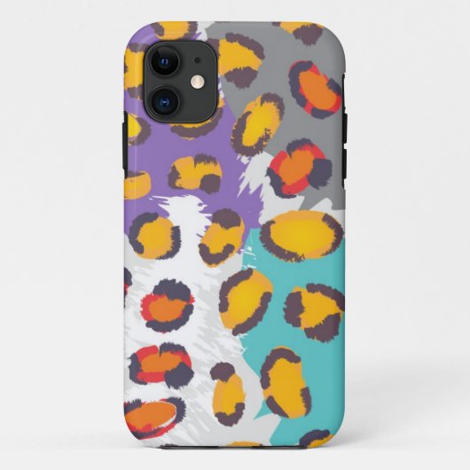 Dierpatroon van wilde dieren Case-Mate iPhone case (Achterkant)