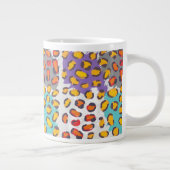 Dierpatroon van wilde dieren jumbo beker (Rechts)