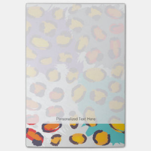 Dierpatroon van wilde dieren post-it® notes