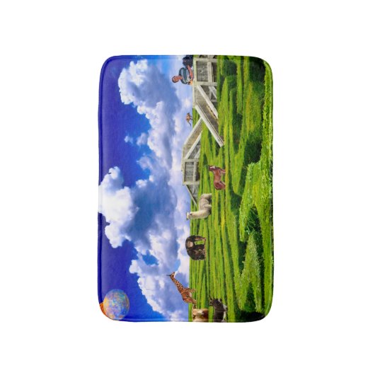 Dierplanten Badmat (Voorkant Verticaal)