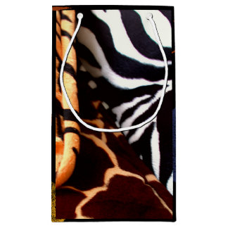 Dierprint cadeautasjes klein cadeauzakje