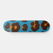 Dierprint patroon skateboard (Horizontaal)