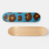 Dierprint patroon skateboard (Horizontaal)