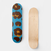 Dierprint patroon skateboard (Voorkant)