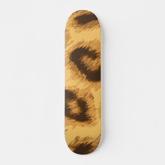 Dierprint patroon skateboard (Voorkant)