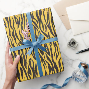 Dierprint Tijgerprint Wilde Dier Safari thema Cadeaupapier
