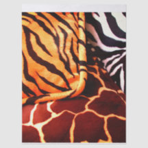 Dierprint tissuepapier