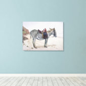 Dierproeven Canvas Afdruk (Insitu (Houten vloer))