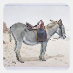 Dierproeven Vierkante Sticker