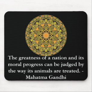 dierrechtenquote - Mahatma Gandhi Muismat