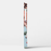 dierschets schema met hertendenpijnbomen en twi Case-Mate iPhone case (Achterkant / Links)