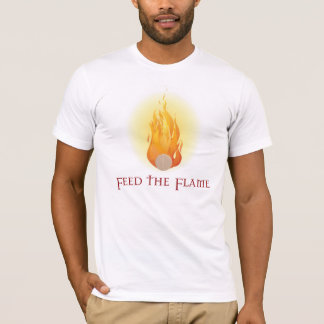 Diervoeders voor de vlam t-shirt