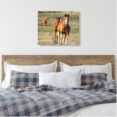 Diervoedertijd Canvas Afdruk (Insitu (Slaapkamer))