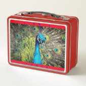 Diervogel Peafowl (Persoonlijke naam) (Achterkant)