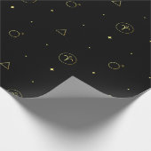 Dierzodiale horoscoopsterbordgradiënt cadeaupapier (Hoek)