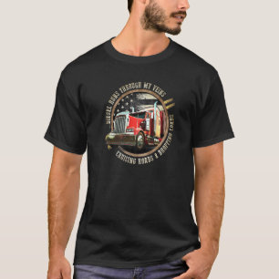 Diesel loopt door mijn zegen die ladingen vrachtwa t-shirt