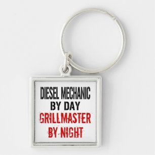 Diesel Mechanic Grillmaster Sleutelhanger