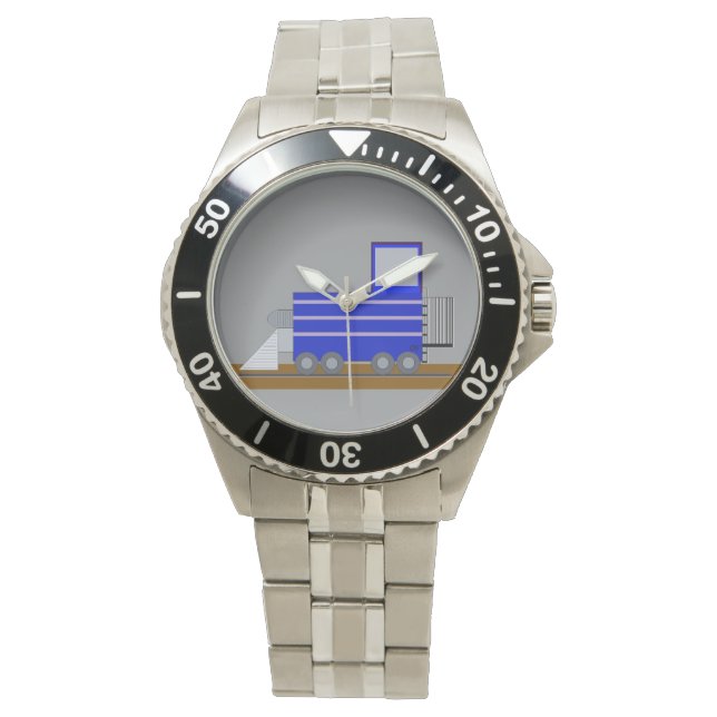 Diesel op rangeerterrein horloge (Voorkant)