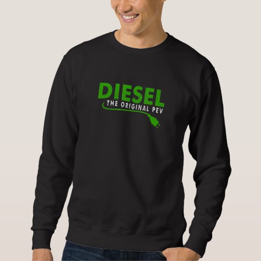 Diesel Original Pev Plugin Electric Diesel Trui (Voorkant)