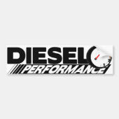 Diesel Preformance Bumpersticker (Voorkant)