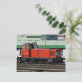 Diesel Shunter 2067 097-2 Briefkaart (Staand voorkant)