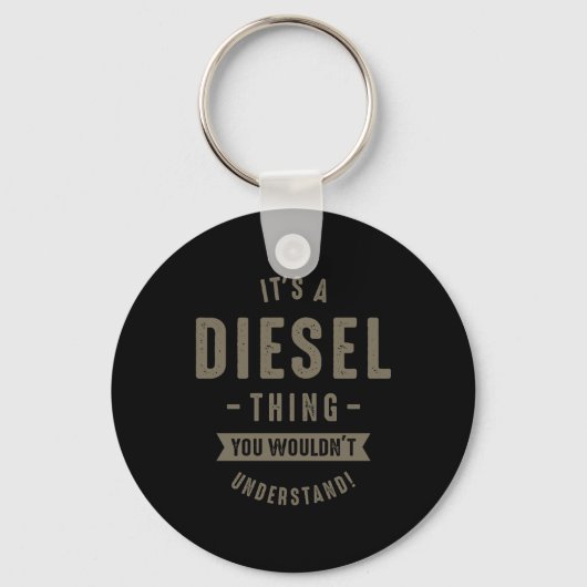 Diesel Thing Sleutelhanger (Voorkant)