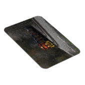Diesel Train Engine Rounding Bend Souvenir Fridge Magneet (Rechterzijde)