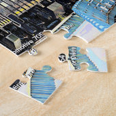 Diesellocomotief 7054 - Naam toevoegen Legpuzzel (Zijkant)